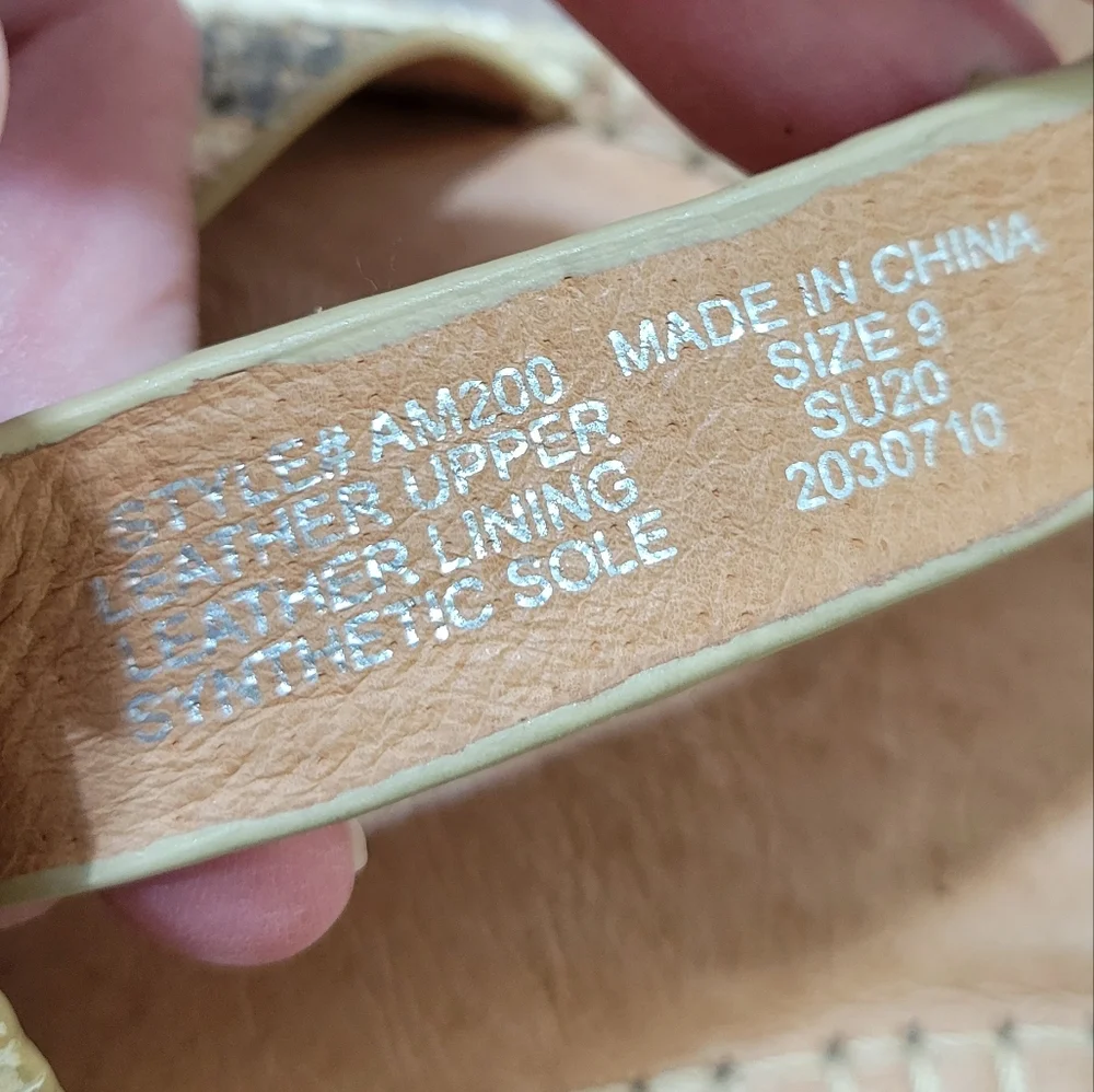 Madewell Malia Espardrille Leather Upper Strappy Sandals Size 9 - Picture 7 of 10